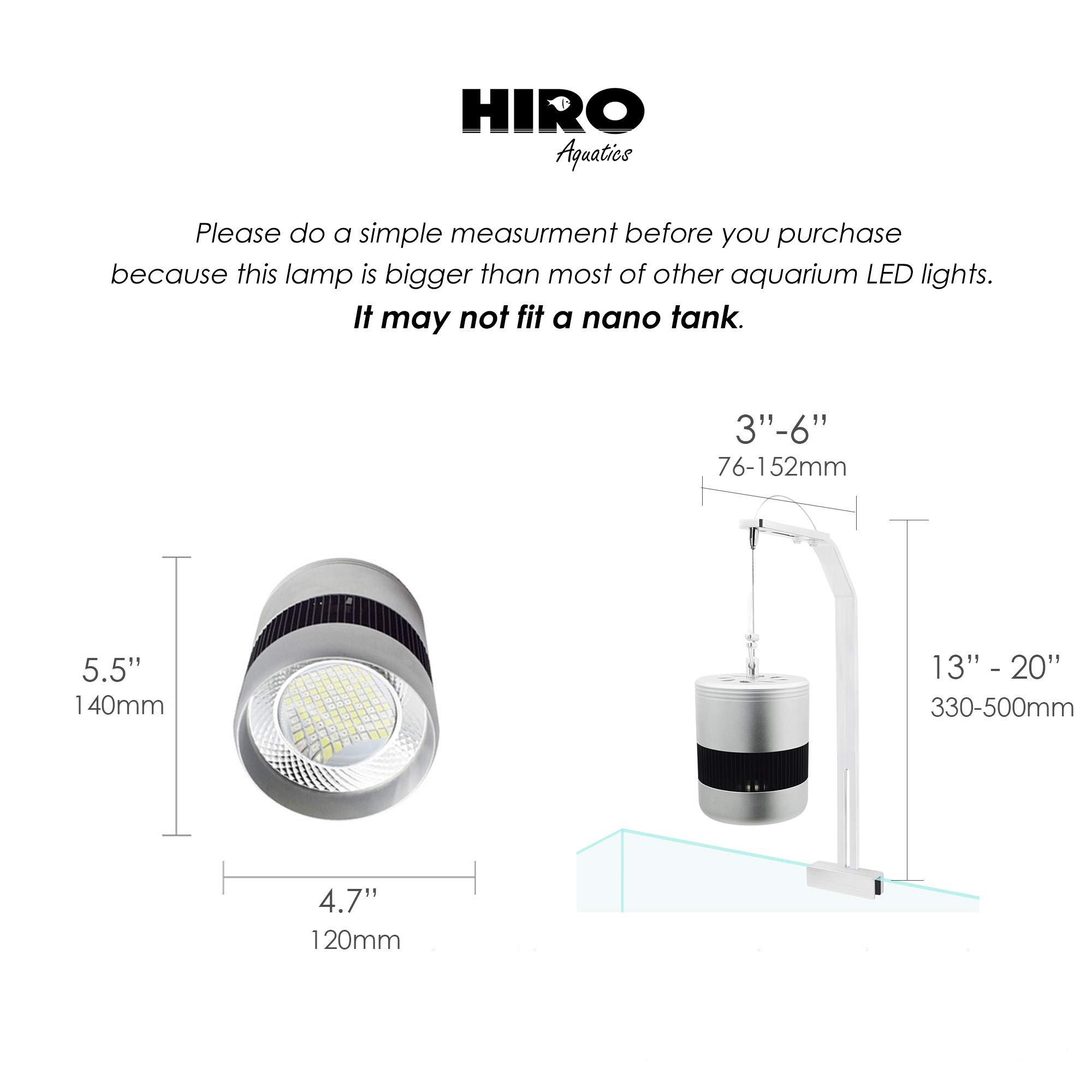Amazon.co.jp: HIRO AQUATICS WRGB フルスペクトラム 水槽ライト